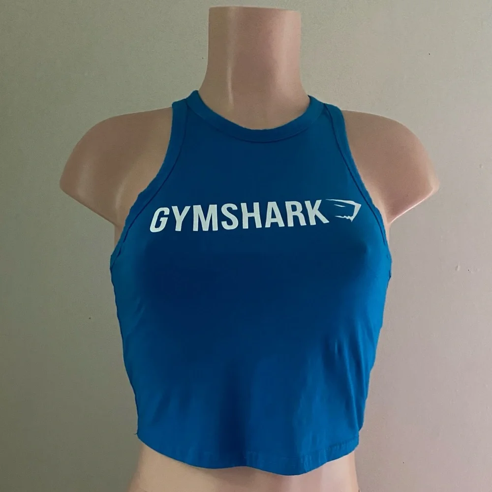 Gymshark Tank Top Blue Size M - Picture 2 of 5